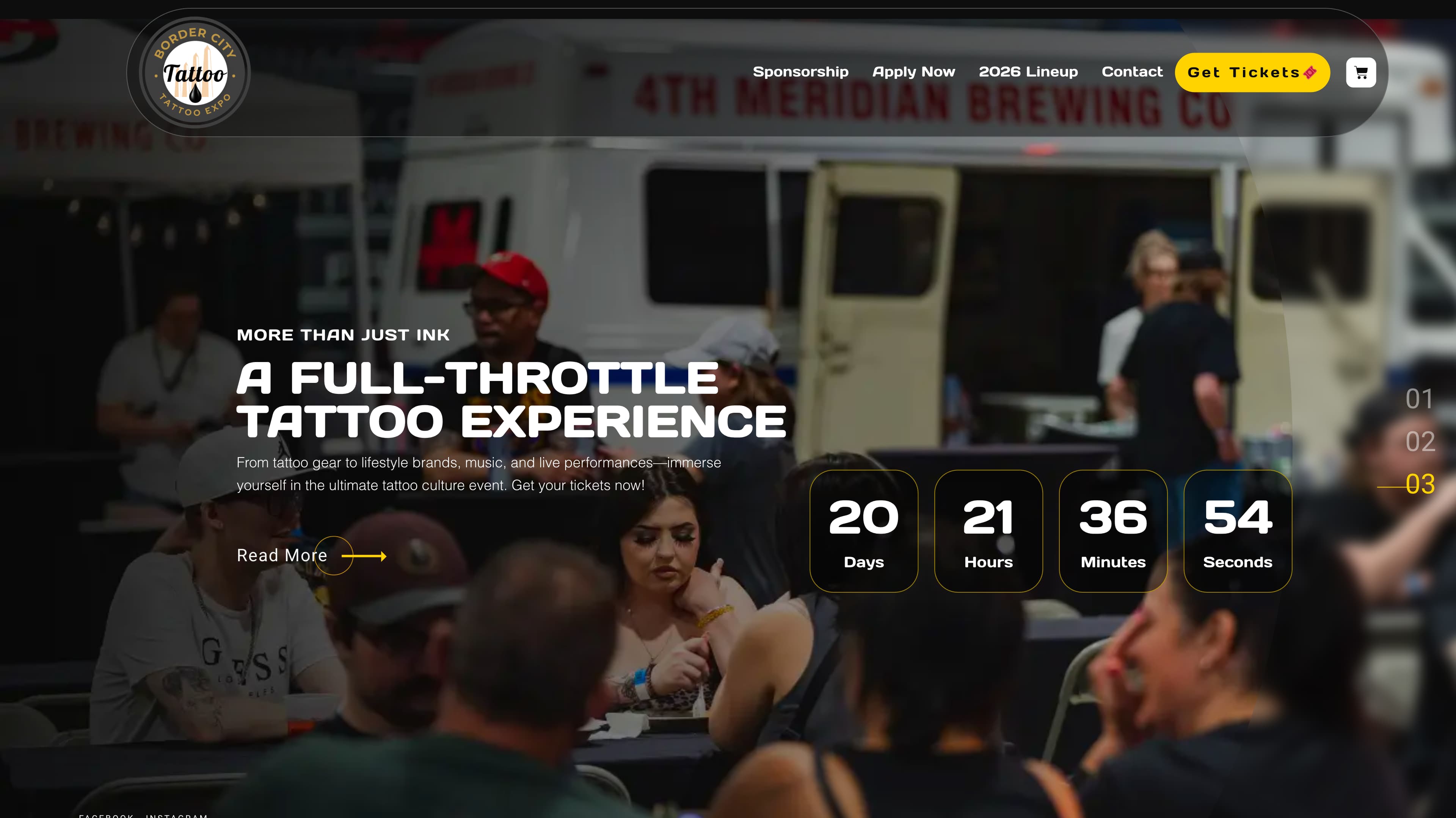 Bordercity Tattoo Expo — Event Tech + Ticketing